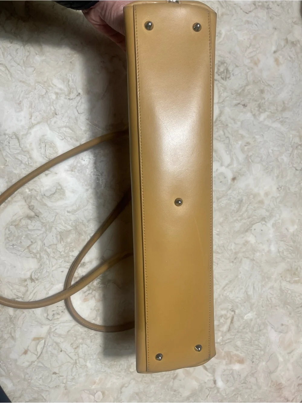 Furla Elegant & Sleek Leather Baguette Shoulder Bag